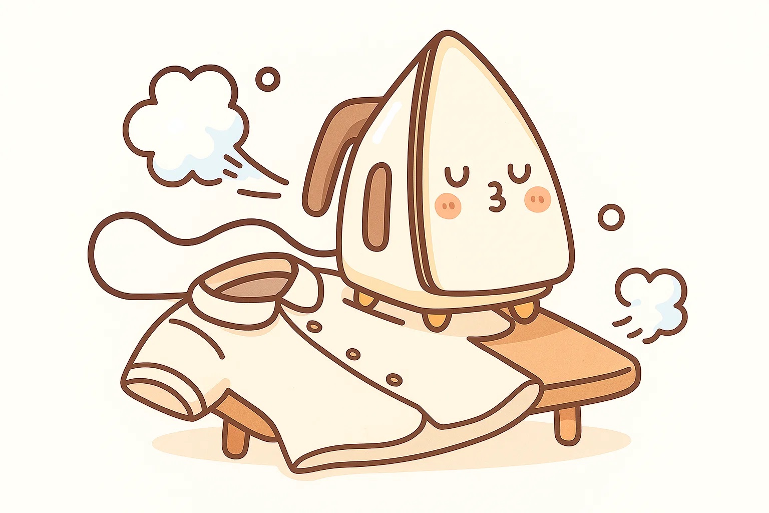 アイロンかけ